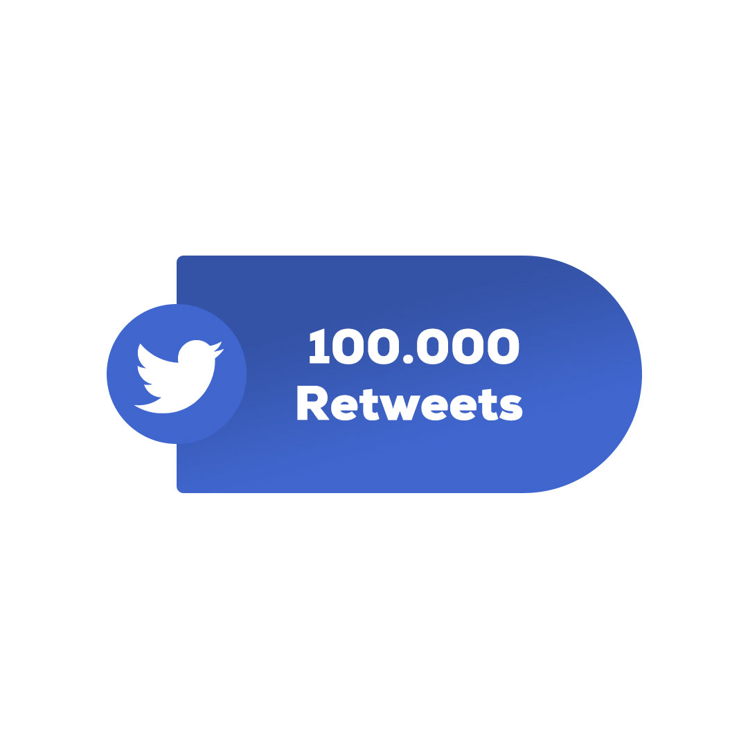 Buy 100.000 Twitter retweets