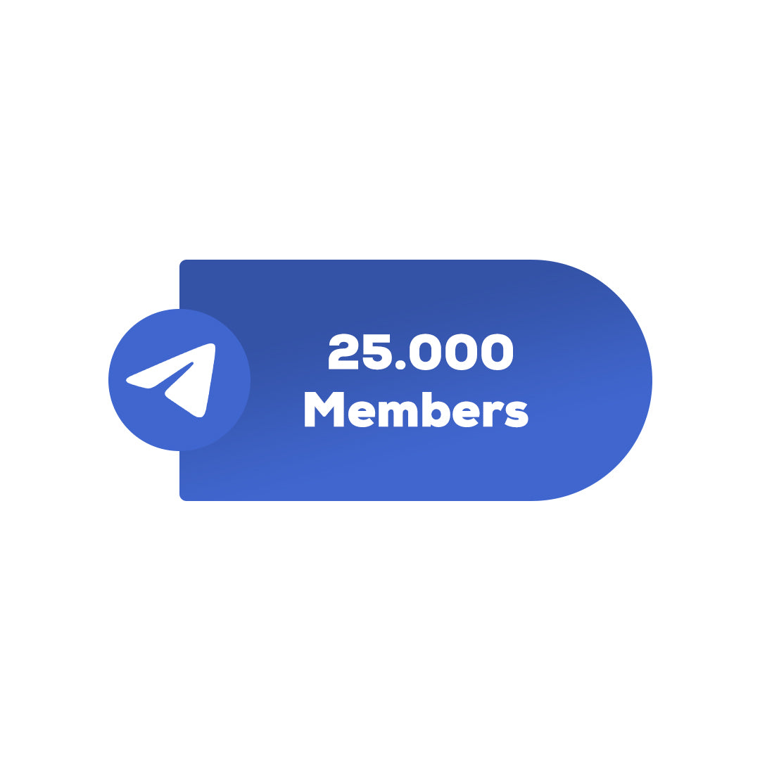 Buy 25.000 Telegram members