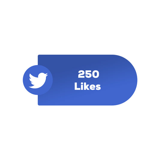Buy 250 Twitter likes