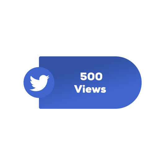 Buy 500 Twitter views