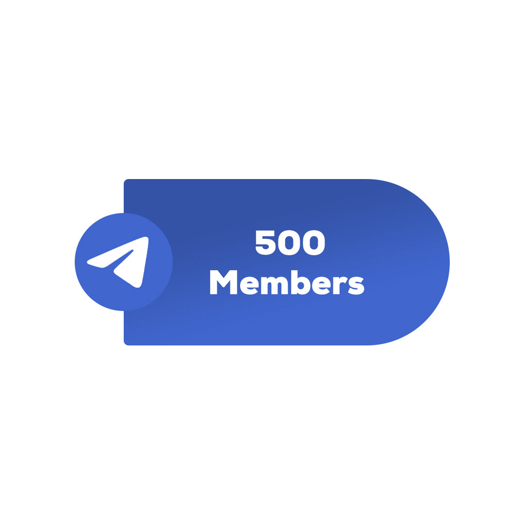 Buy 500 Telegram members