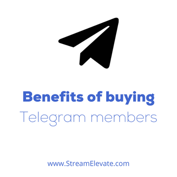 Benefits of buying Telegram members