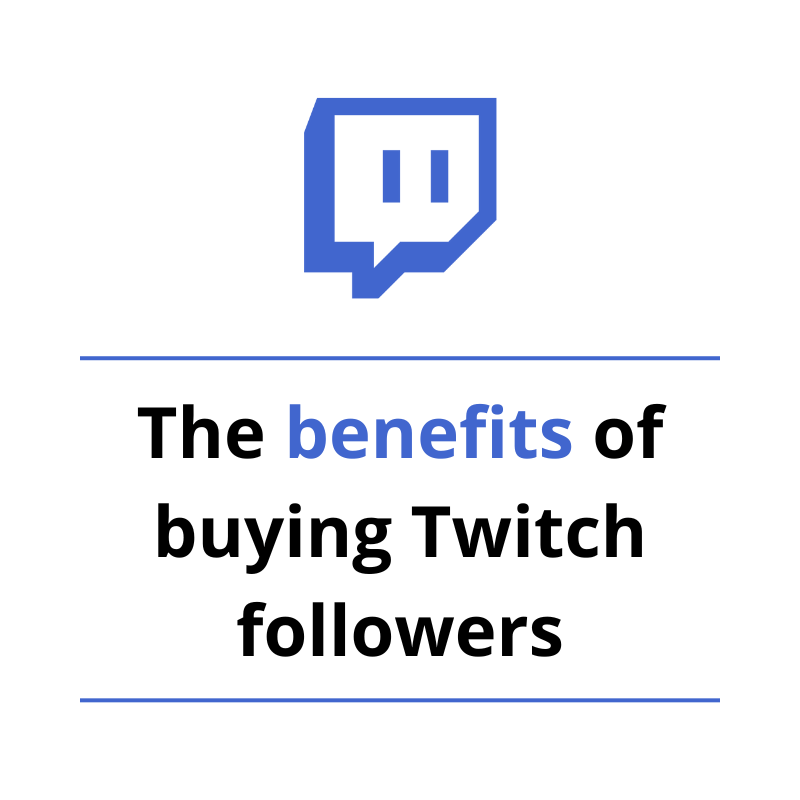 Buy Twitch followers | Fast, affordable, and reliable growth